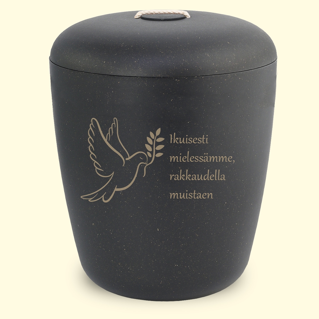 Mustat olkiuurnat sivustolta www.benutree.fi