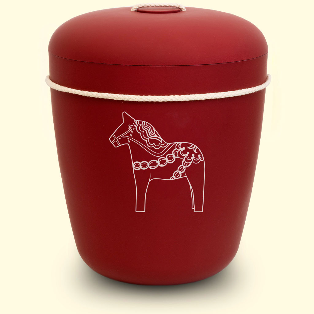 Punaiset uurnat sivustolta www.benutree.fi