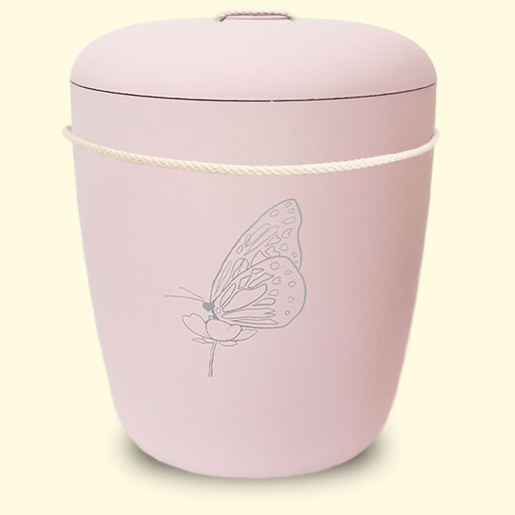 Vaalenapunainen uurna sivustolta www.benutree.fi