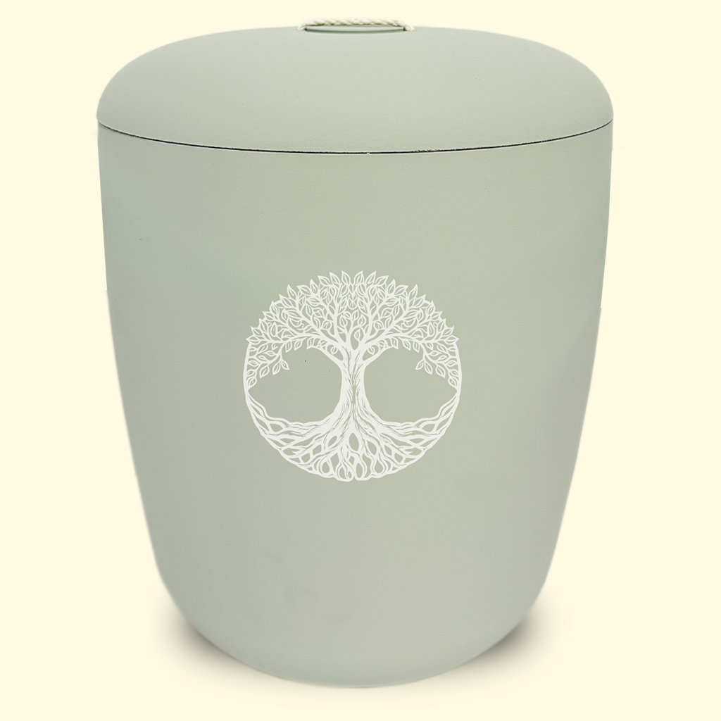 Biohajoavat uurnat sivustolta www.benutree.fi